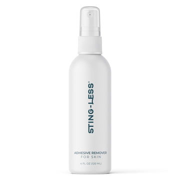 Sting-Less Adhesive Remover for Skin