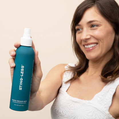 Ingredient panel for hypochlorous acid skin spray, alcohol-free