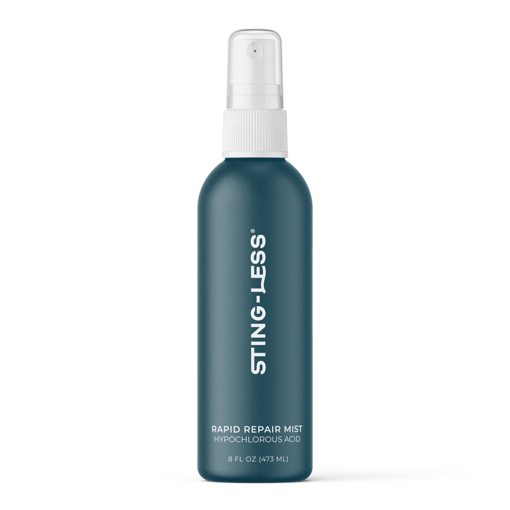 Sting-Less Rapid Repair hypochlorous acid spray for skin, 8oz bottle